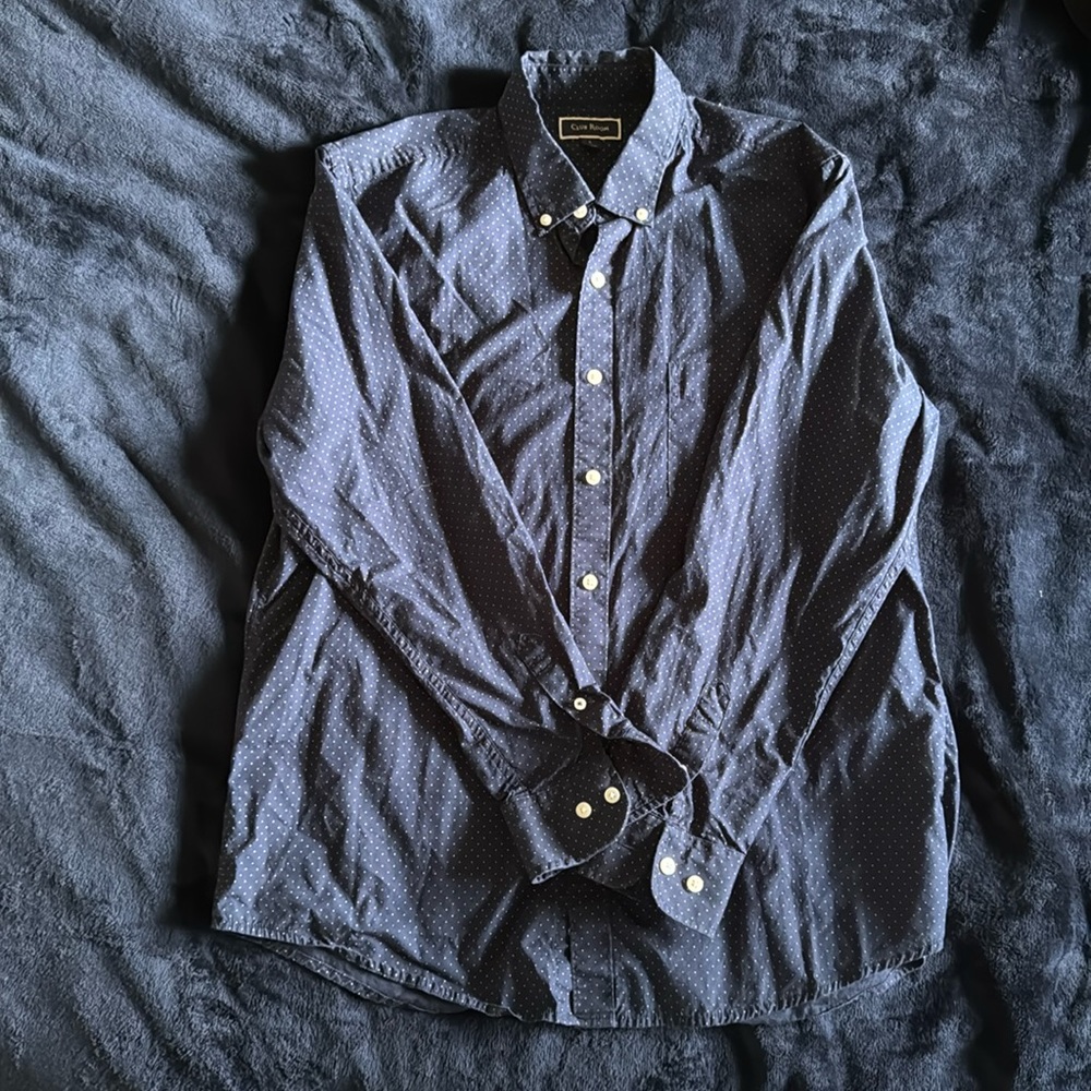 Club room long sleeve dress shirt